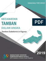 Kecamatan Tamban Dalam Angka 2019
