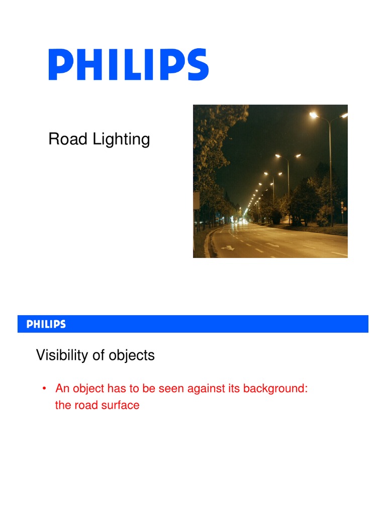 Road Lighting Design PDF Lighting Controlled Access Highway