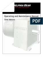 Gearmotor Service Manual