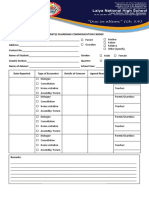 Parentscommunication Index