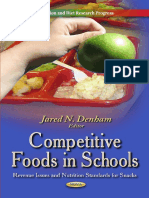 (Nutrition and Diet Research Progress) Jared N. Denham - Competitive Foods in Schools - Revenue Issues and Nutrition Standards (2013, Nova Science Pub Inc) PDF