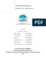 Paper Sosiologi Pertanian: Dosen Pengampu: Prof. Dr. Ujang Maman, M.Si