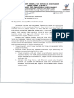Surat Dirjen P2P Pemberitahuan Rencana Imunisasi COVID-19
