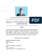 David Francisco Chaves Ballesteros