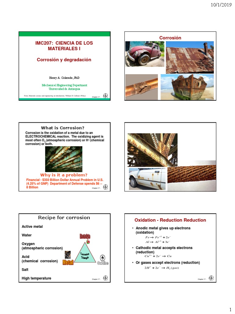 Understanding Corrosion in Materials Science | PDF | Corrosion | Anode