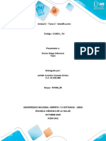 Unidad 2 - Tarea 3 - Identificación