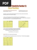 Linear Functions From The Numerical Point of View: Enabled