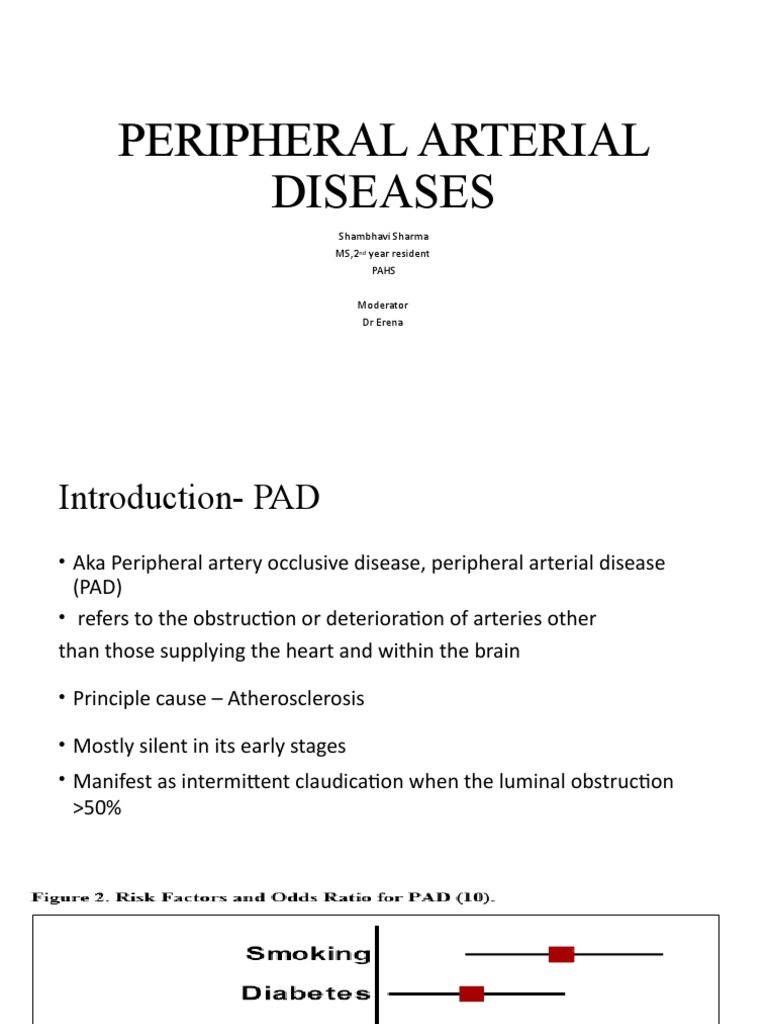 Overview of Peripheral Artery Disease | PDF | Ischemia | Statin