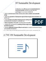 OBJECTIVE OF Sustainable Development: Environmental Protection and Economic Growth, and These Are The Main Ones