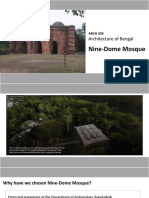 Nine-Dome Mosque: Architecture of Bengal
