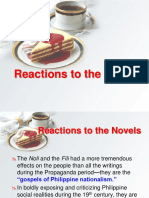 Reaction To Novels