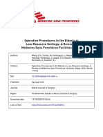 Wong Et Al - 2015 - Operative Procedures in The Elderly in Low-Resource Settings PDF