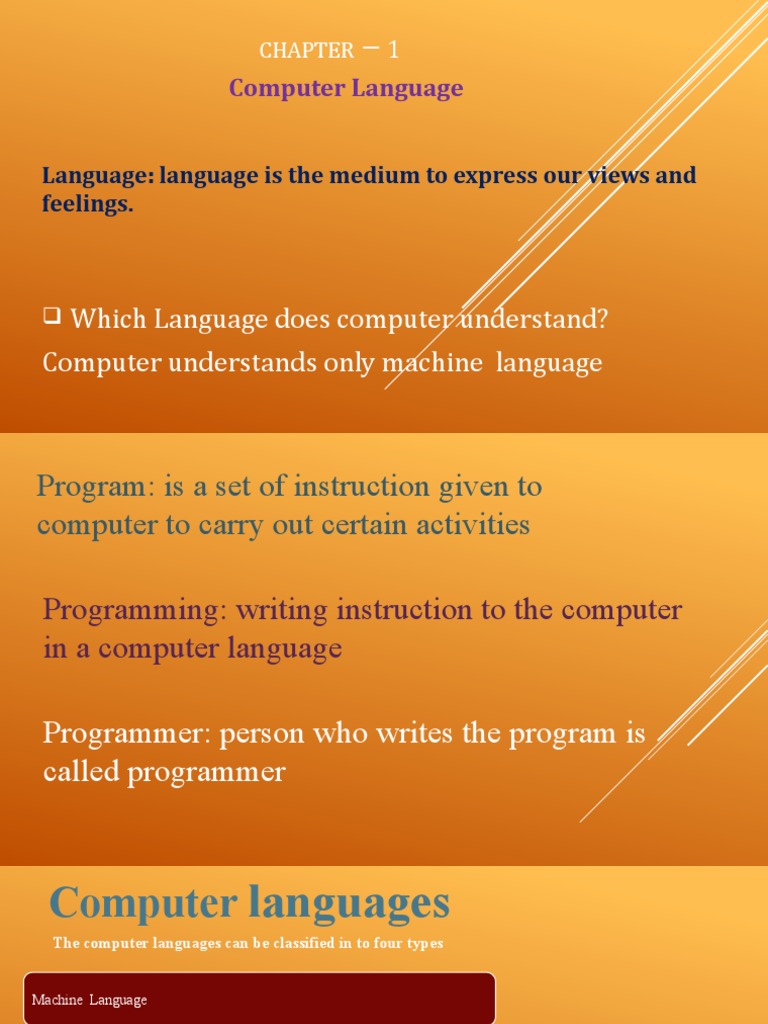 Computer Language: Which Language Does Computer Understand? Computer ...