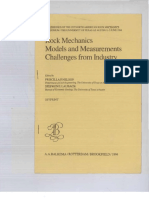 ROCK MECHANICS MODELS AND MEASUREMENTS CHALLENGES FROM INDUSTRY