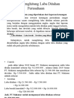 Cara Menghitung Laba Ditahan Perusahaan