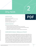 Dirty Hands: Corporate Roles, Parallel Ethics?