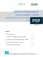 Manual de Procedimiento Glosas GN0059 y GN0169 - V-5 PDF