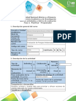 Guía de actividades y rúbrica de evaluación - Paso 2 - Planificar  Programador