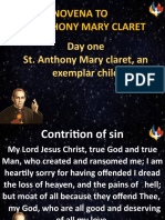 Novena To St. Anthony Mary Claret