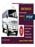 RNR Travels offers safe AC buses from Bandel to Digha