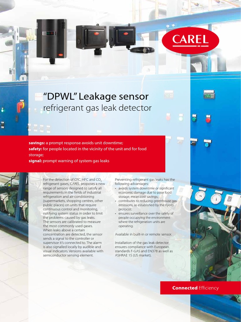Carel DPWL Gas Sensors PDF Nature