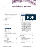 Answers To End-Of-Chapter Questions: Load / N Length / CM Extension / CM