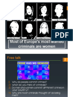 Most of Europe's Most-Wanted Criminals Are Women