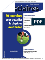 60 exercices pour travailler le physique avec ballon - Football - Magazine Vestiaires.pdf