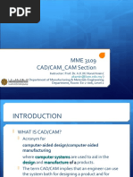 LECTURE - 1 - Introduction To CAD-CAM