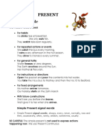 Present Simple Notes Grammar Guides - 66456 PDF