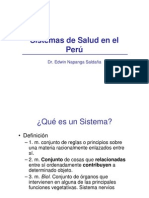Sistemas de Salud en El Peru F