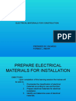 Electrical Materials For Construction