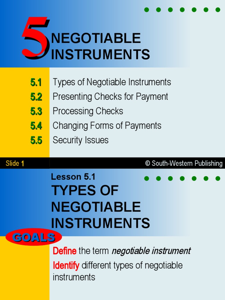 Banking05 0 | PDF | Negotiable Instrument | Cheque