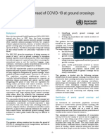 WHO 2019 nCoV Ground - Crossings 2020.1 Eng PDF