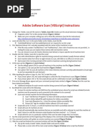 Adobe Software Scan VBScript Instructions