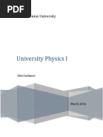 University Physics I