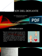 SELECCIÓN DEL DONANTE SANGRE