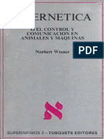 N. Wiener - Cibernética PDF