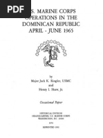 Download US Marine Corps Operations in the Dominican Republic April - June 1965 by Bob Andrepont SN48233827 doc pdf