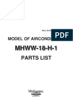 MHWW 18 H 1 - Parts
