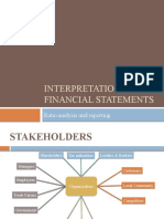Interpretation of Financial Statements: Ratio Analysis and Reporting