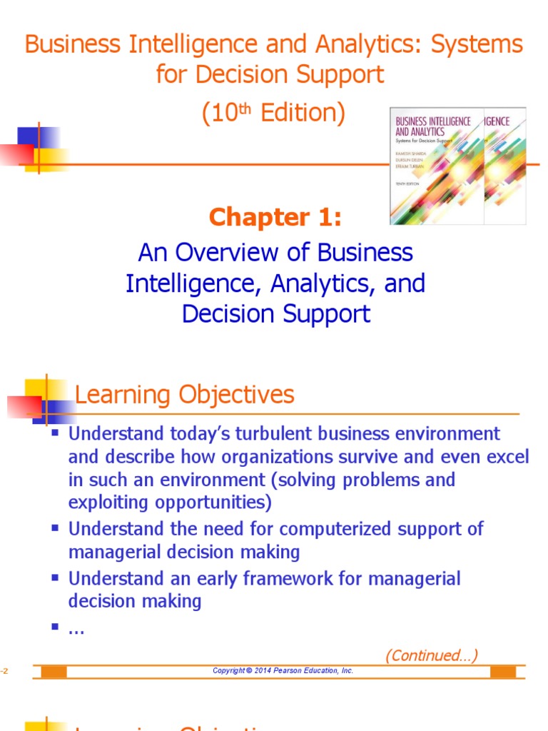 Business Intelligence and Analytics: Systems For Decision Support (10 ...