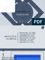 Komunikasi Kesehatan Kelompok 4