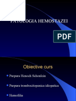 CURS NR. 19 Patologia-HEMOSTAZEI