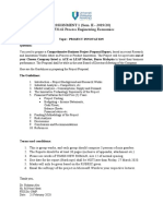 ASSIGNMENT 1 (Sem. II - 2019/20) BKF3142 Process Engineering Economics