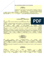 Regulamento interno de associação ambientalista