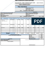 Water Pond Invoice PDF
