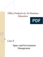 Office Productivity For Business Education