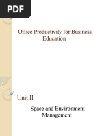 Office Productivity For Business Education