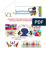 Competencias Comunicativas de La Lengua Castellana Normal Corozal PDF